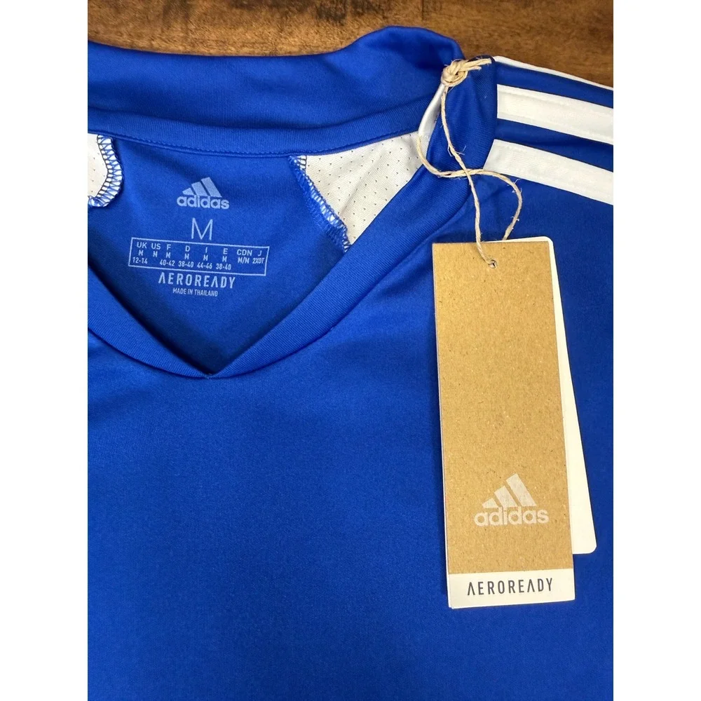 Adidas Kids Regista 20 Soccer Jersey Royal Blue White Medium
